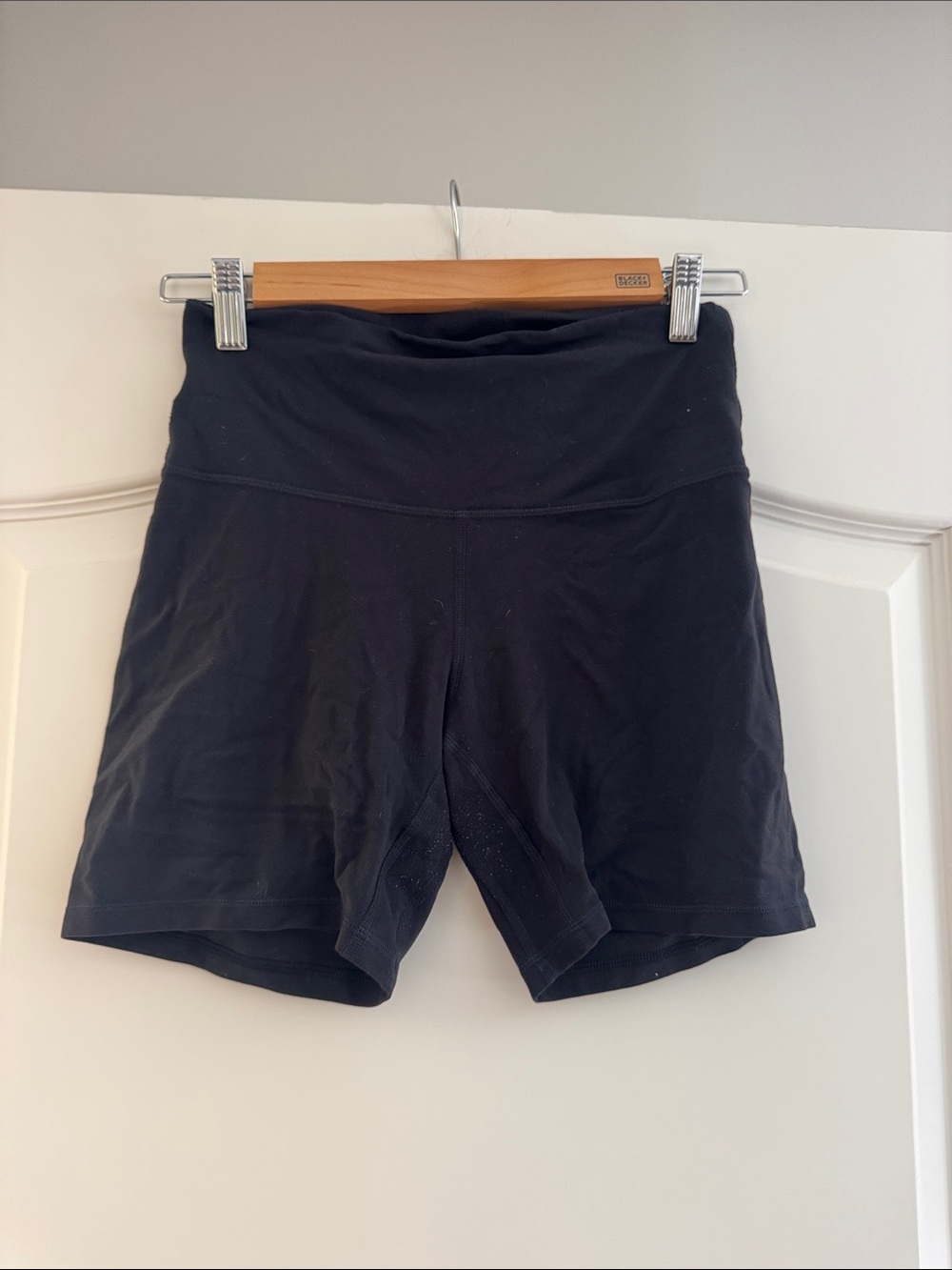 lululemon athletica High-Waist Black Workout Shorts